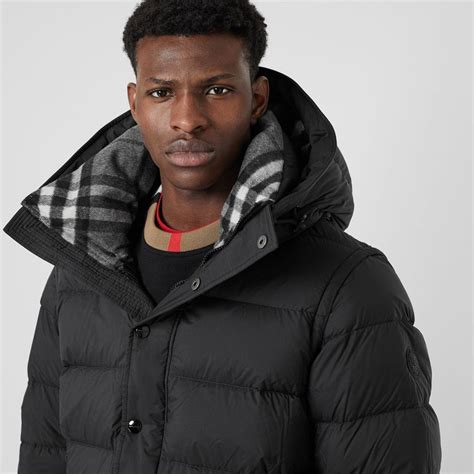 burberry brit waterproof jacket|burberry hooded puffer jacket.